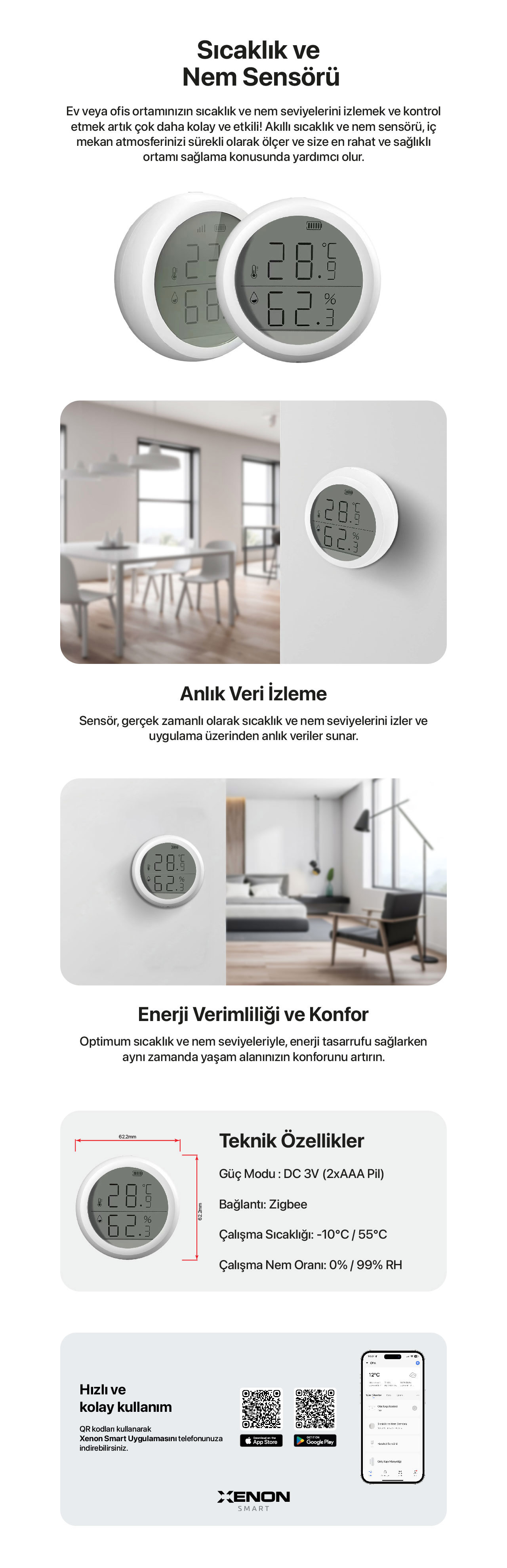 Dijital Nem Sıcaklık Sensör