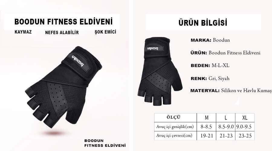 Boodun Profesyonel Fitness Eldiveni 7101258