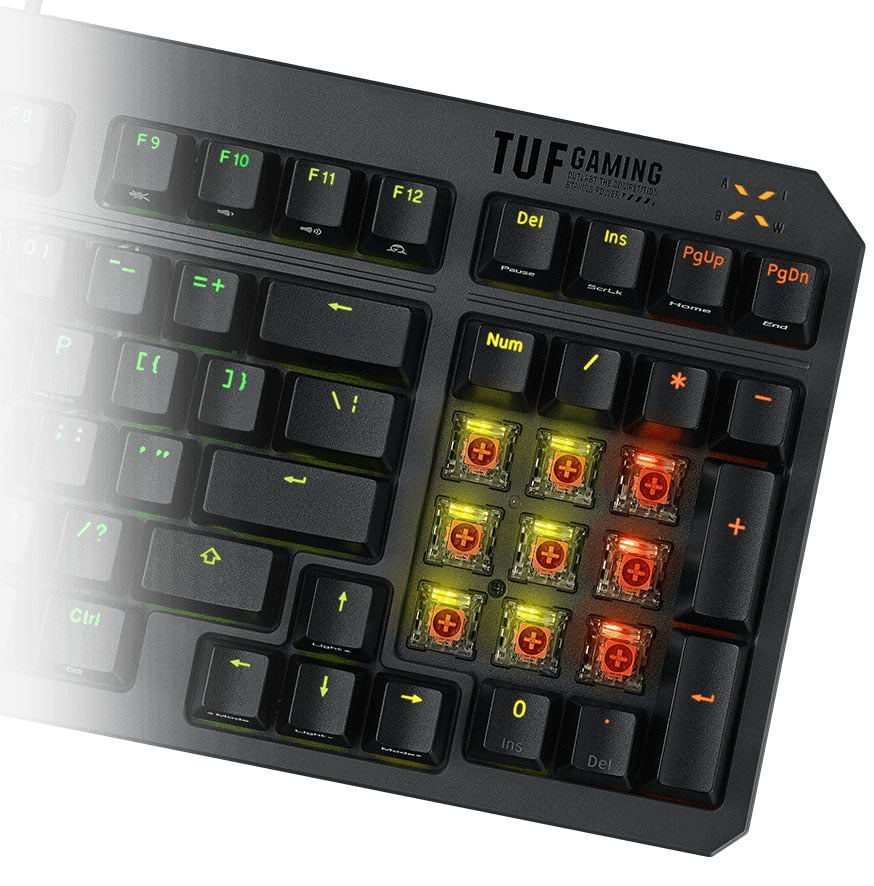 Asus Tuf Gaming K3 Rdtr Gen Ii Klavye H4