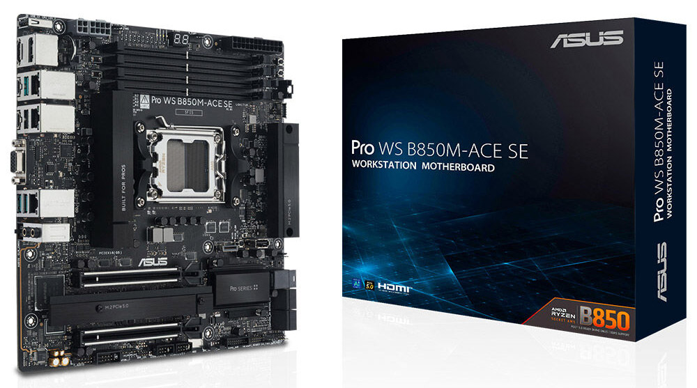 Pro WS B850M-ACE SE