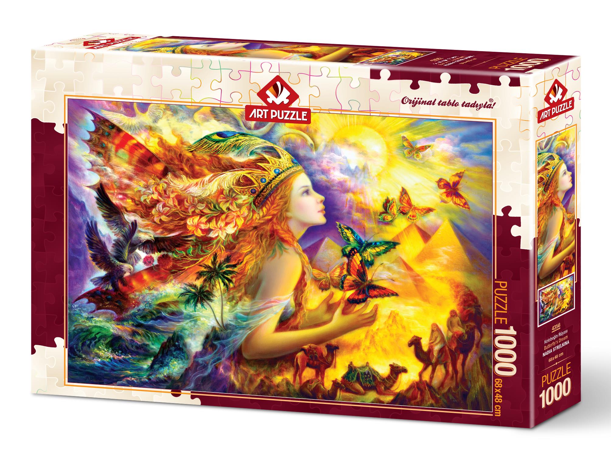 Art Puzzle 4356 Kelebeğin Rüyası 1000 Parça Puzzle