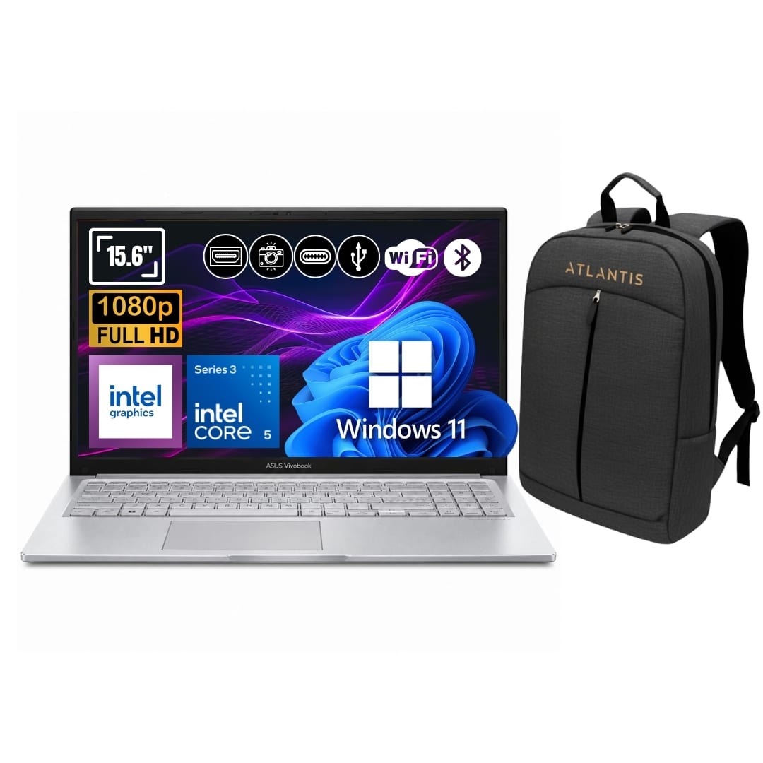 ASUS Vivobook 15 A1504MA-BQ1250W_A22 Core 5 315 16GB DDR5 1TB SSD Notebook Çanta