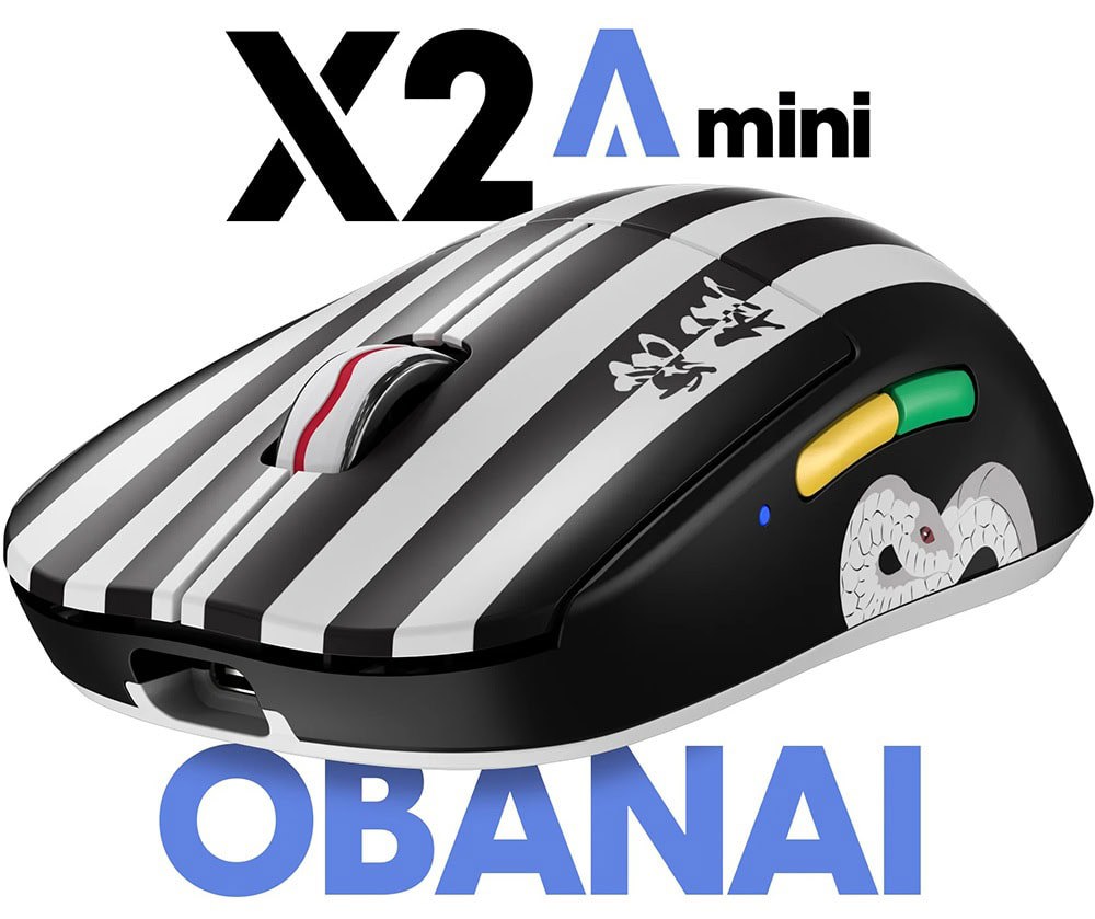 Pulsar X2a Demon Slayer Iguro Obanai Mouse H1