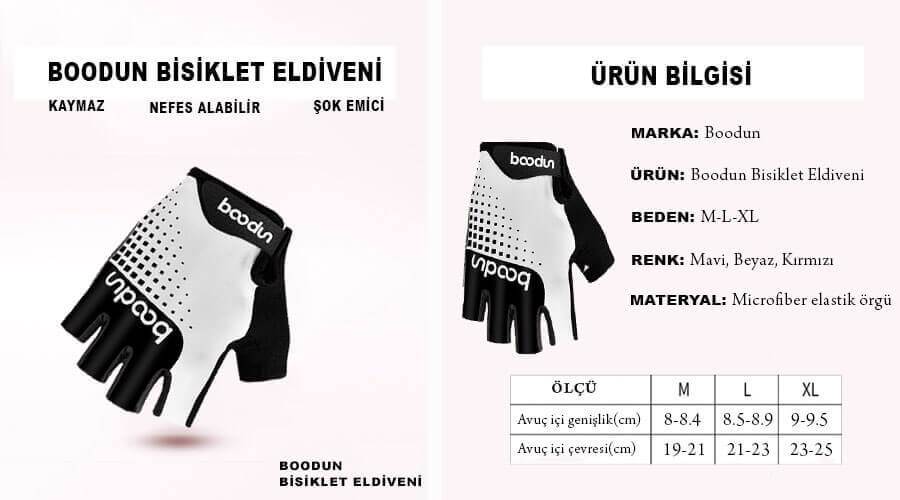Boodun Profesyonel Mtb Bisiklet Eldiveni