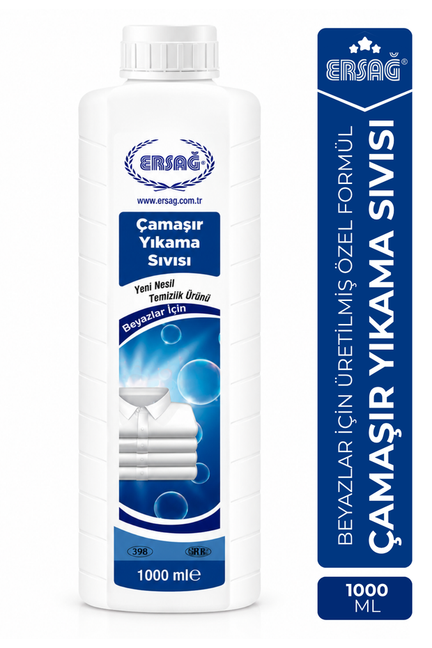 Ersağ Yeni Nesil Beyazlar İçin Çamaşır Yıkama Sıvısı
