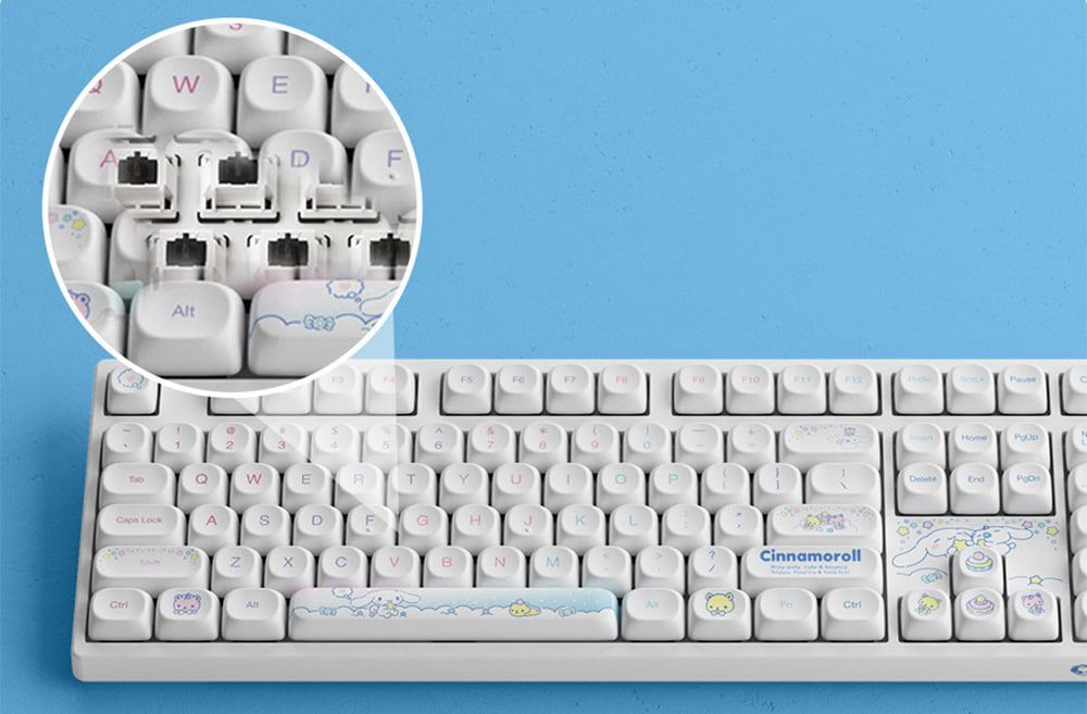 Akko Cinnamoroll Star 5108b Plus Gaming Klavye H2