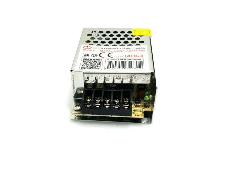 Powermaster 12V 2A DC Switch Mode Power Adaptör