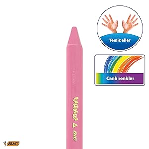 üçgen pastel boya
