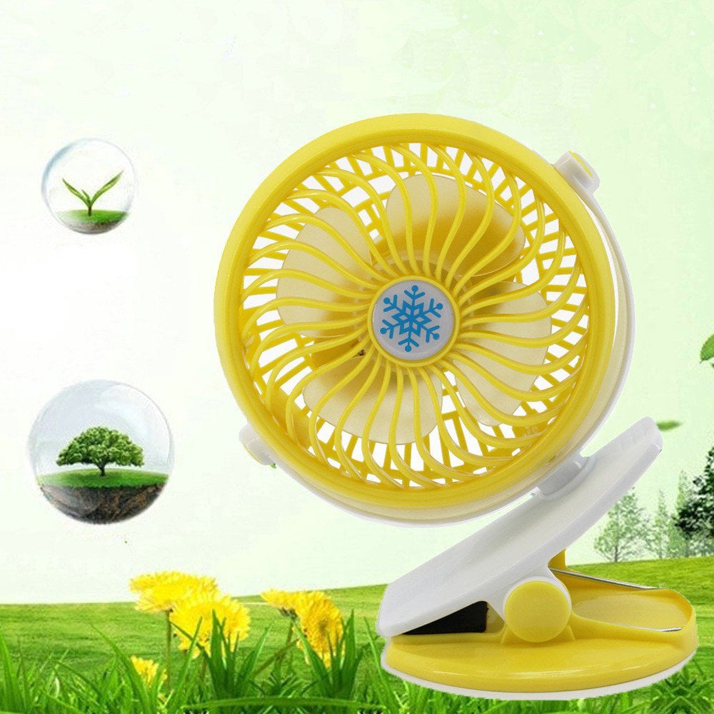 Powermaster Masaüstü Klipsli 3 Hız Kademeli USB'li Fan Vantilatör