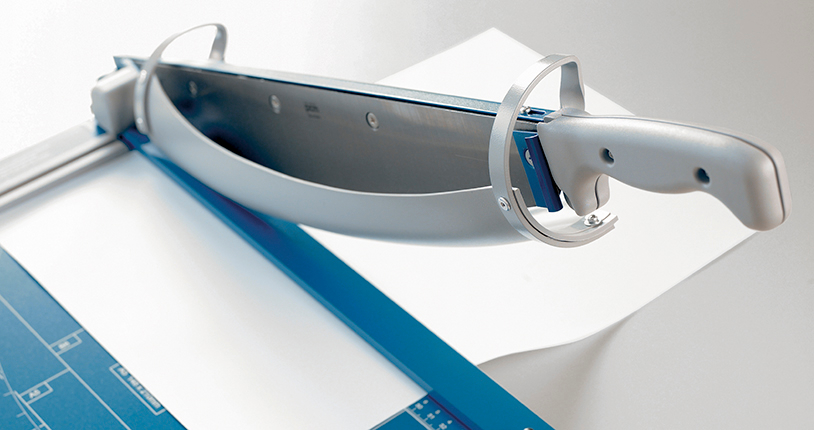Safety is a priority at Dahle and each trimmer is equipped with protective features to prevent injury.