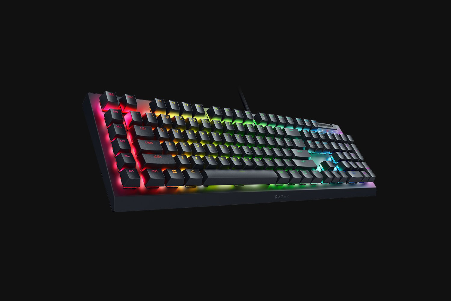 Razer Blackwidow V4 X Green Switch Rgb Kablolu Türkçe Gaming Klavye (rz03 04701200 R3l1) H2
