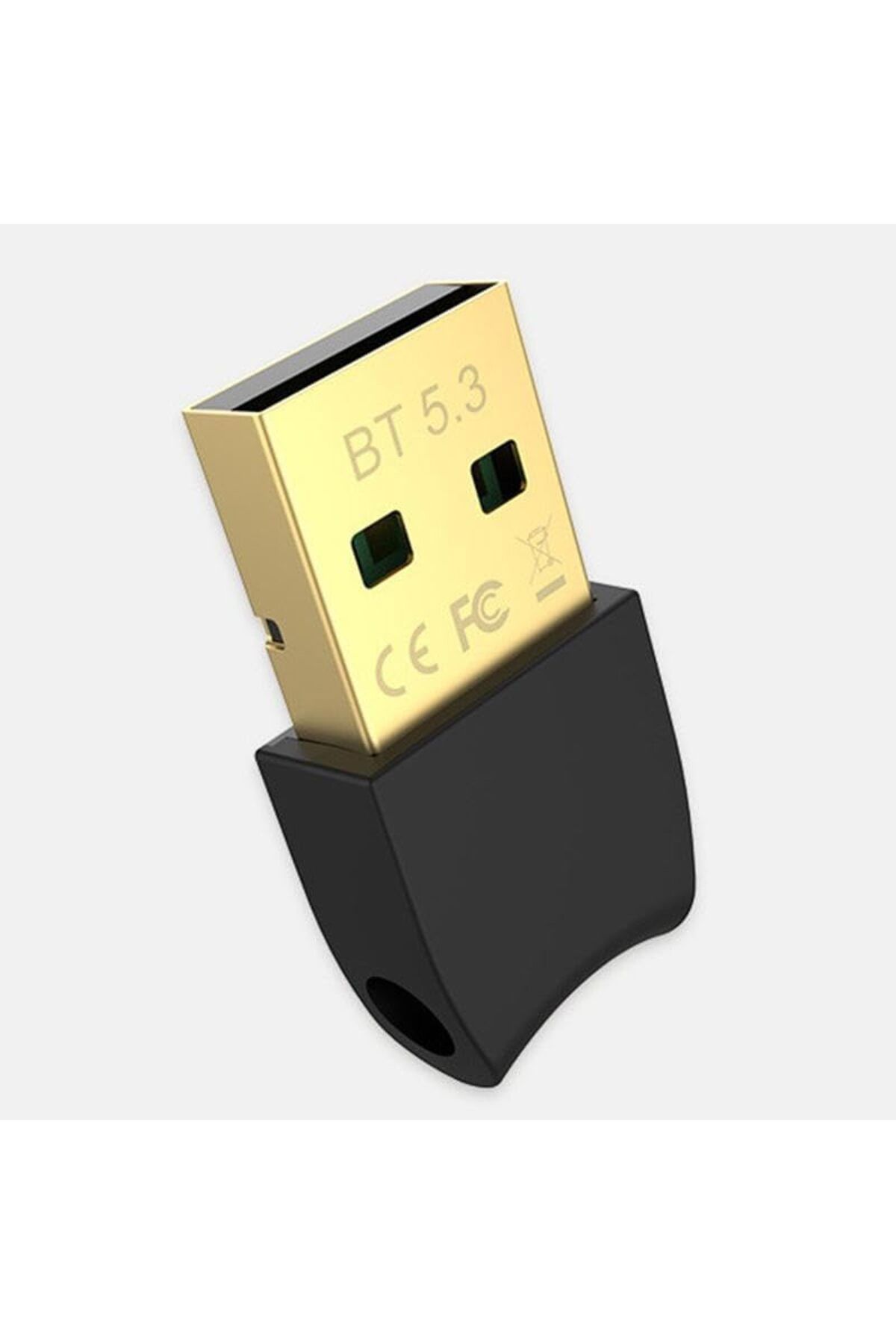 Diperla V5.3 Usb Mini Bluetooth Adaptör Dongle 20Mt Kablosuz Adaptör - Çoklu Cihaz Desteği