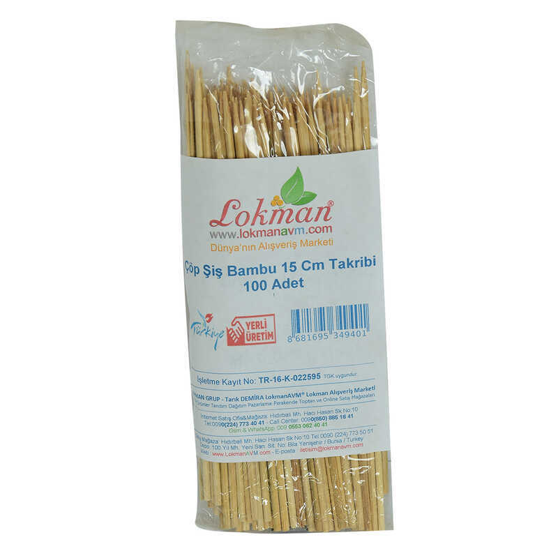 LOKMANAVM ÇÖP ŞİŞ BAMBU ŞİŞLERİ LOKMANAVM ÇÖP ŞİŞ BAMBU ŞİŞLERİ