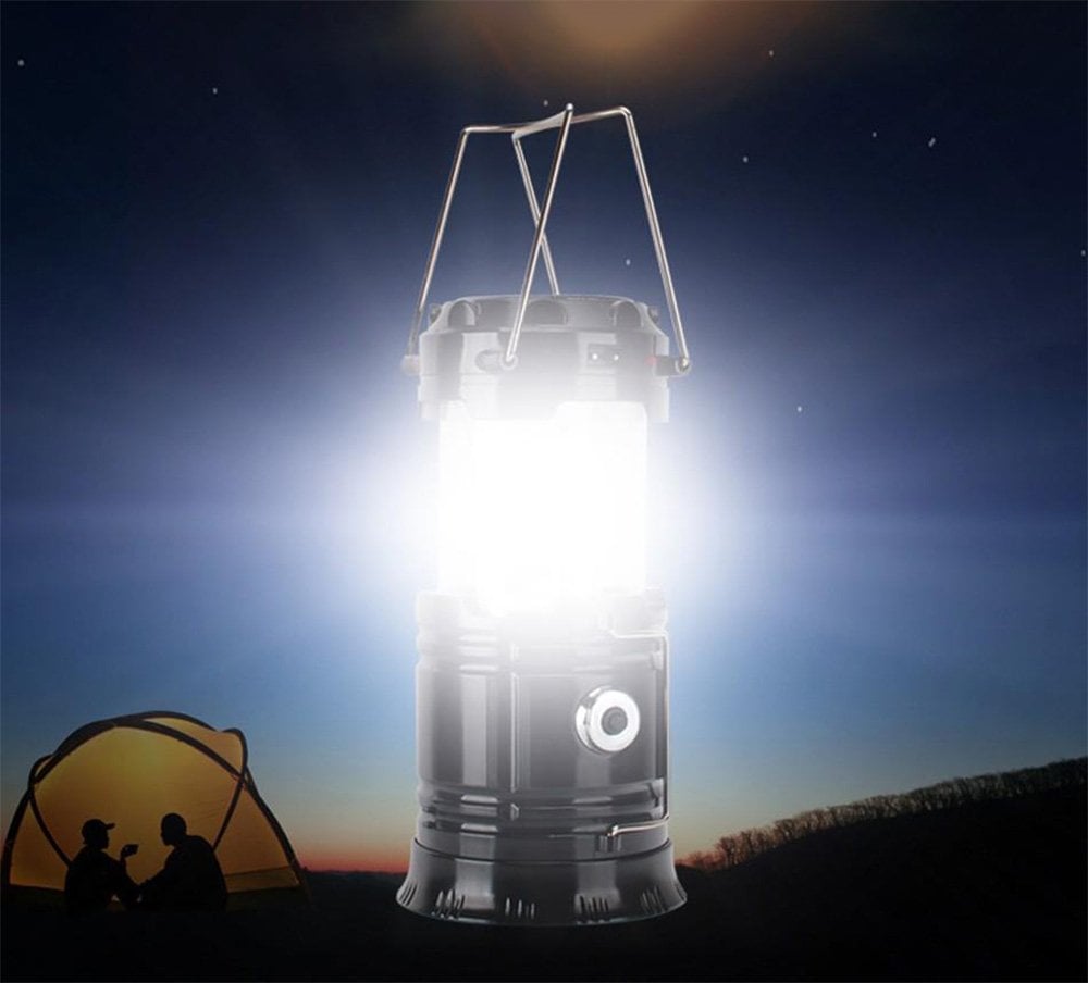 Powermaster Solar Şarjlı Kamp Lambası Sh-5800t 1w 6led