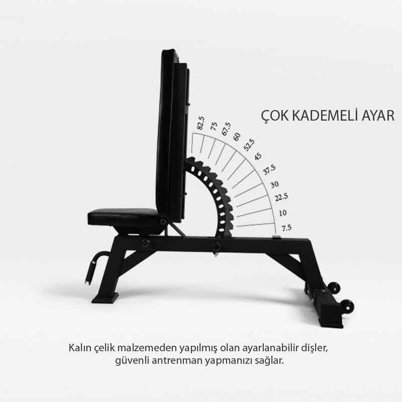 Avec Profesyonel Ayarlanabilir Bench Sehpası Kademe