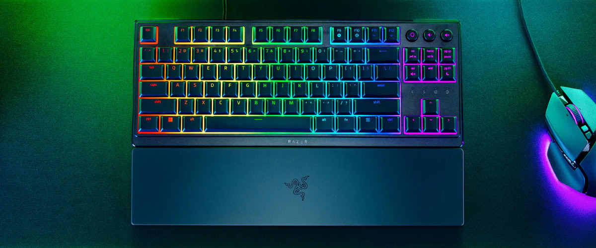 Razer Ornata v3 TKL Membrane RGB Kablolu Türkçe Gaming Klavye (RZ03-04881700-R3L1) h5