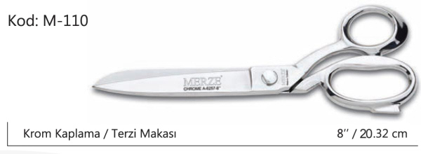 merze terzi makası kumaş, merze m-112