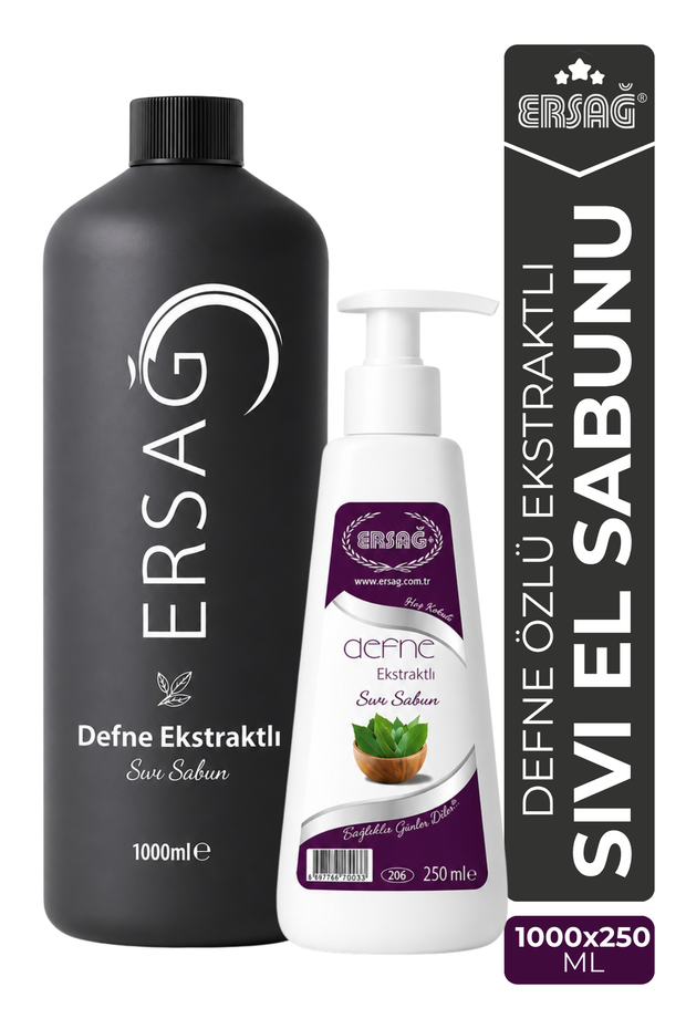 Ersağ Defne Ekstraktlı Sıvı Sabun