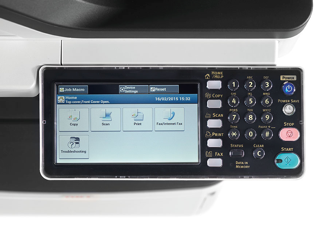 OKI MC883DN dokunmatik kontrol paneli