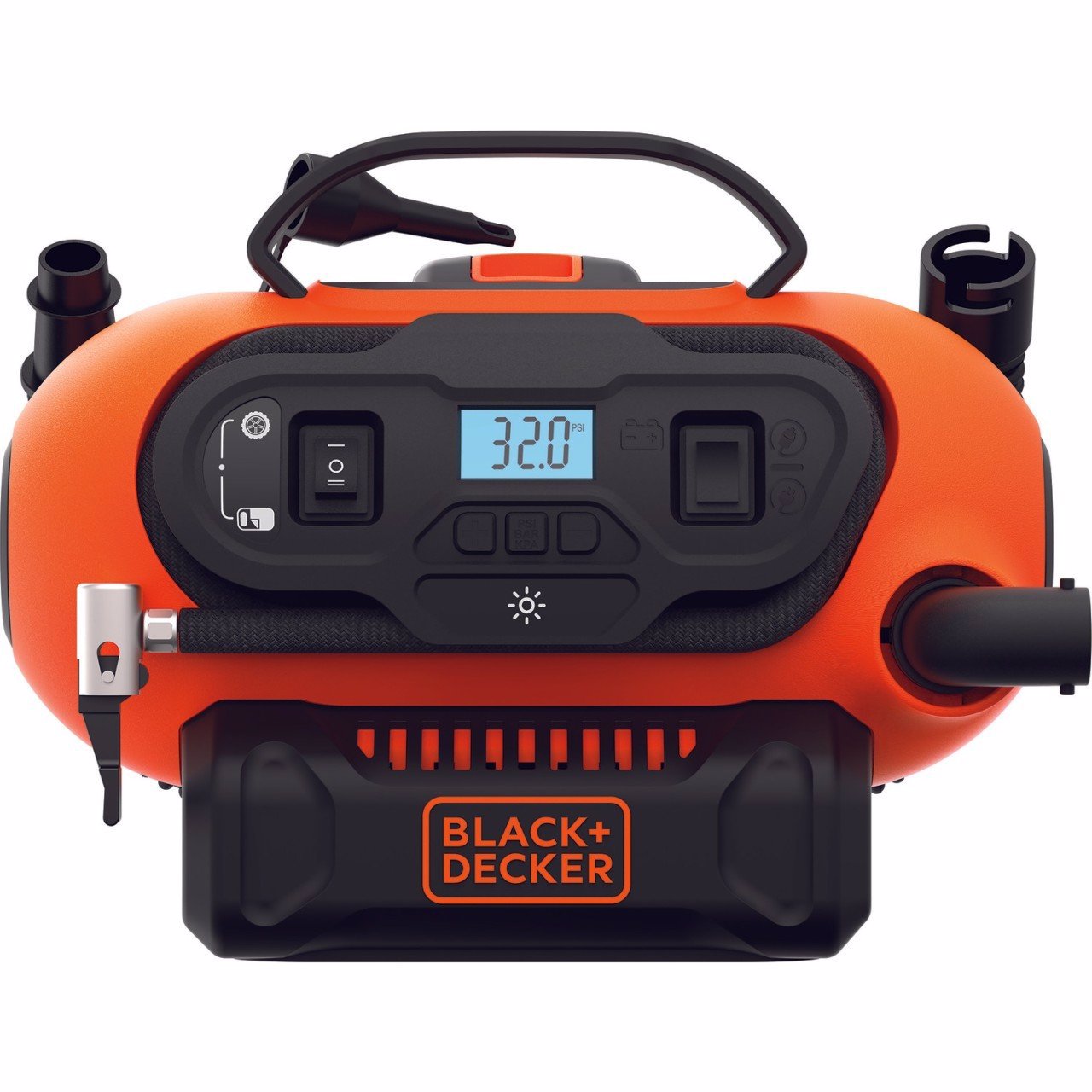 Black & Decker BDCINF18N-QS 12Volt/220Volt/18Volt Li-Ion 160PSI Şarjlı Hava Kompresörü