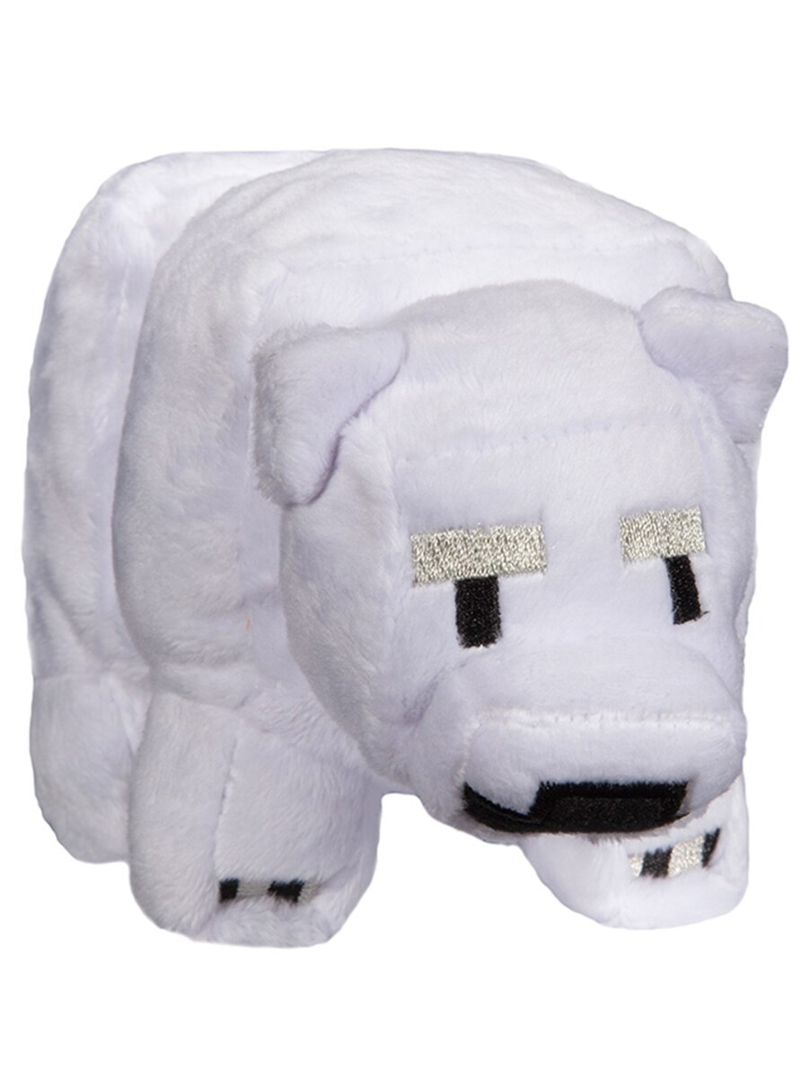 Yumuşak oyuncak Minecraft küçük bebek kutup ayısı 18 cm|null| - AliExpress