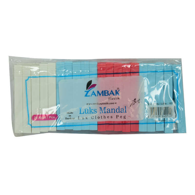 ZAMBAK PLASTİK LÜKS ÇAMAŞIR MANDALI KARIŞIK RENK ZAMBAK PLASTİK LÜKS ÇAMAŞIR MANDALI KARIŞIK RENK