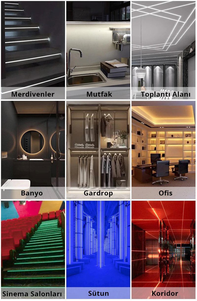 Powermaster Sarı 5 Metre 12 Volt 3000K 200 Ledli Soft Şerit Led