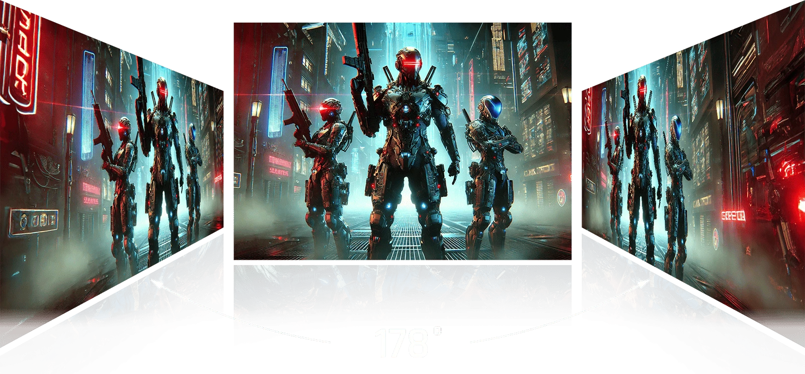 Glare-Free Gaming with SuperClear® IPS