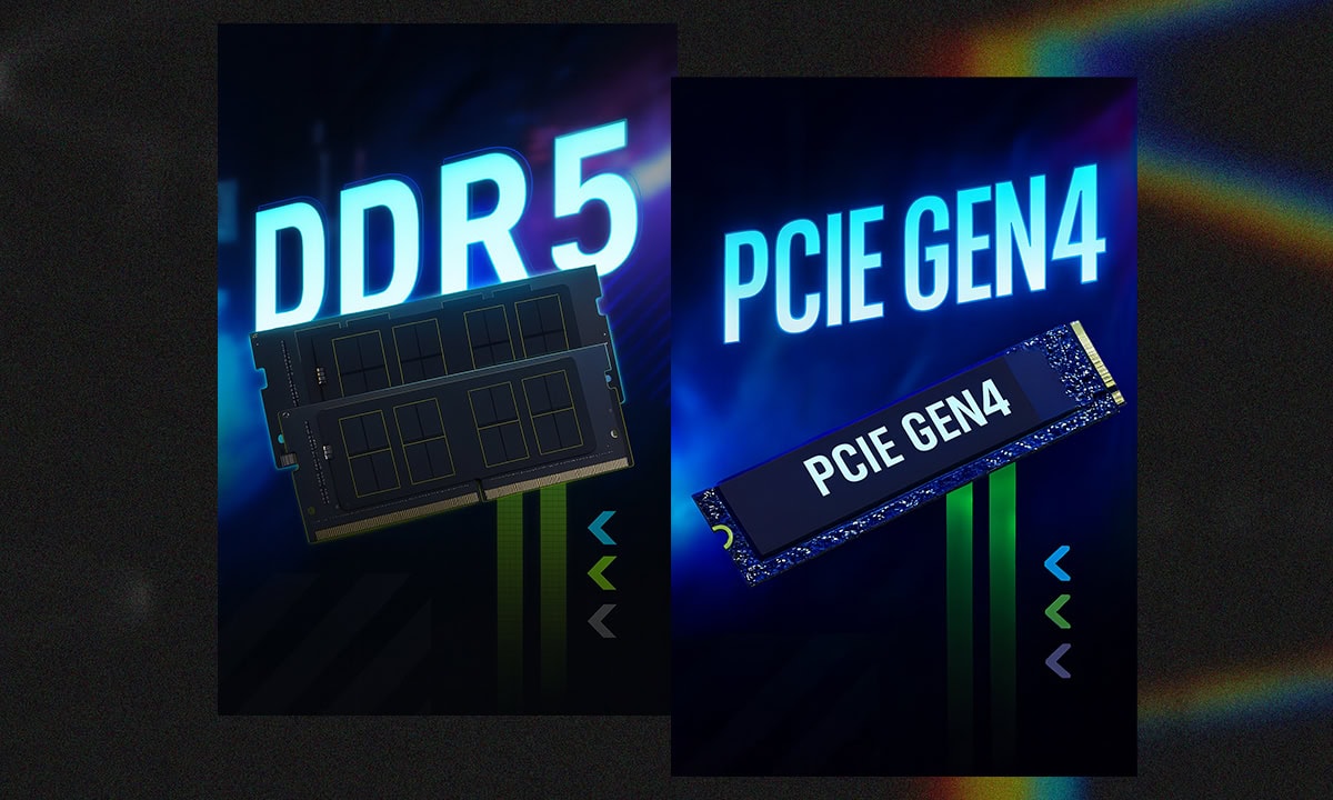 Gelişmiş SSD Okuma / Yazma Performansı ve DDR5 Bellek Teknolojisi