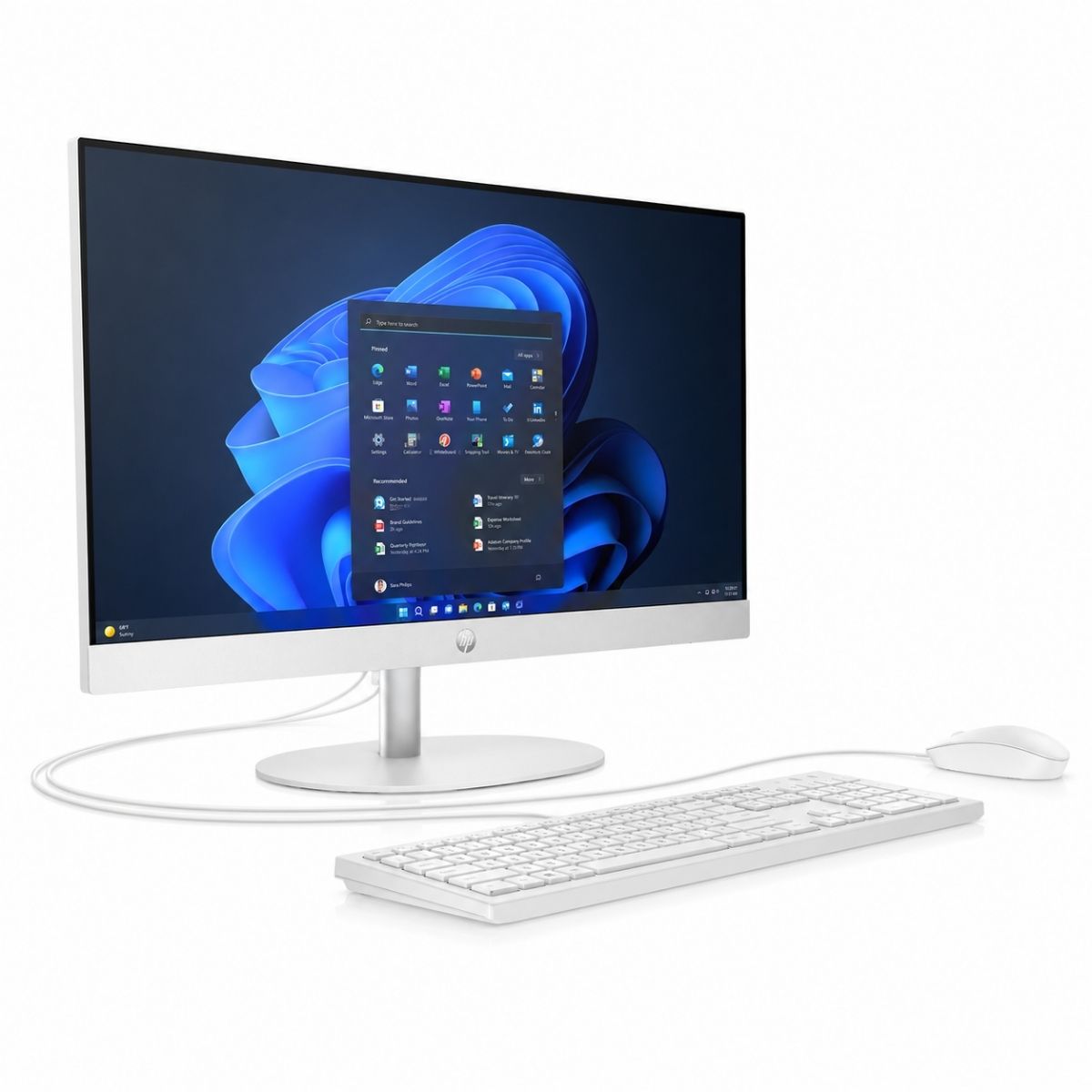 HP ProOne 240 G10 23.8 IPS All in One bilgisayar ön görünüm