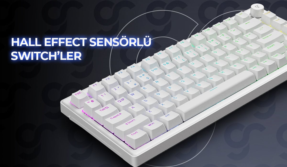 GameRaider K1 HE White Gaming Klavye H3