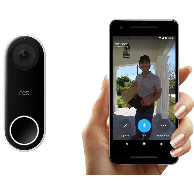 Chuông c?a thông minh Google Nest Hello Video Doorbell – Gió Bi?n