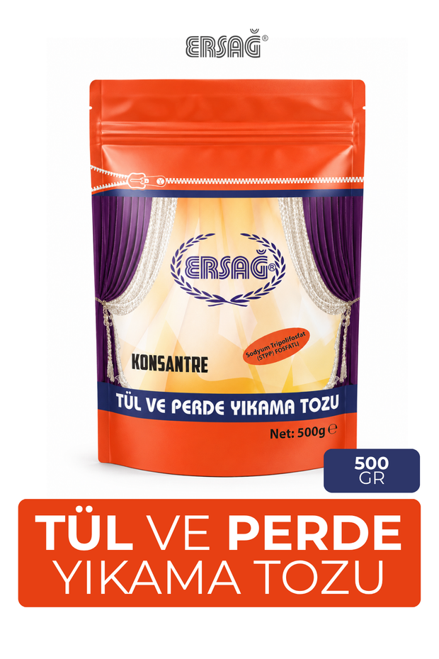 Ersağ Tül ve Perde Yıkama Tozu