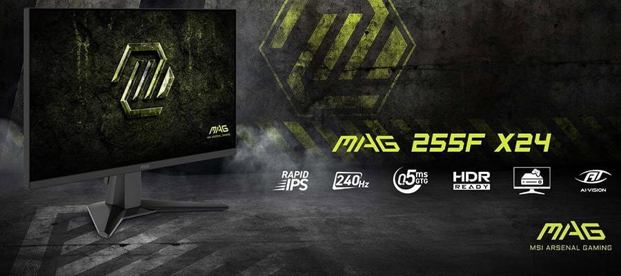 MSI MAG 255F X24 Gaming Monitör H2