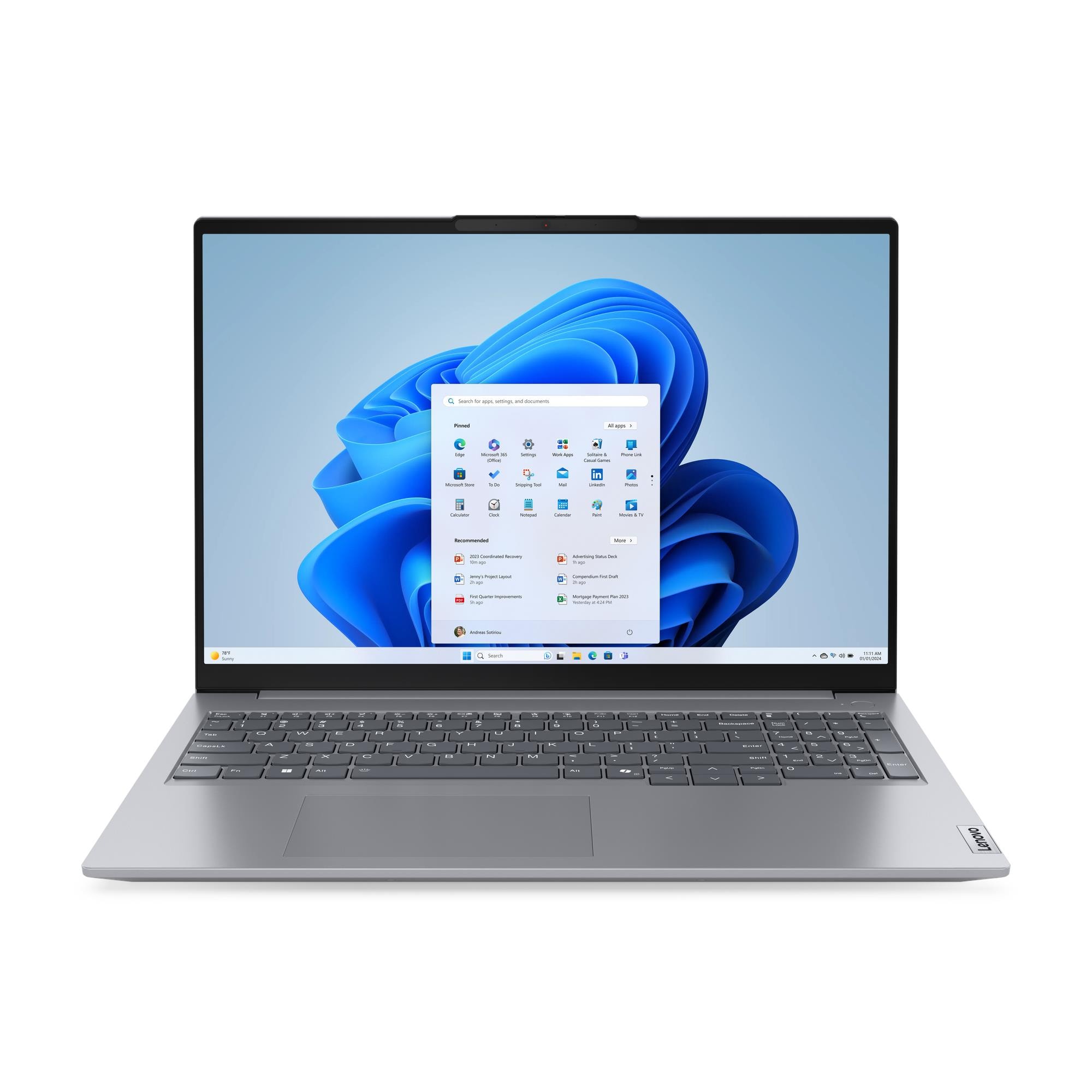 ThinkBook 16 G7 Ekran ve Tasarım