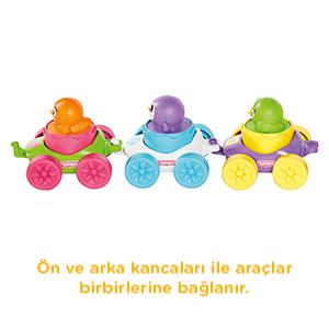 tomy toomies yarışçı yumurtalar birbirlerine bağlanabilen araçlar ve saklambaçlı yumurtalar serisi