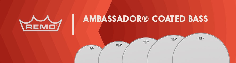REMO AMBASSADOR® COATED BASS REMO AMBASSADOR® COATED BASS
