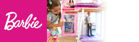 Barbie'nin Malibu Evi, istediğin gibi dekore etmen için hazır! Barbie'nin Malibu Evi, istediğin gibi dekore etmen için hazır!