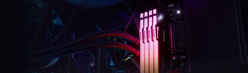 Kingston Beast Rgb 16gb 2x8gb 5600mhz Cl36 Amd Expo Intel Xmp Ddr5 Ram Kf556c36bbeak2 16tr H1