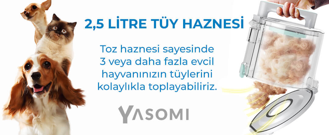 Yasomi Evcil Hayvan Bakım Kiti P1 Pro
