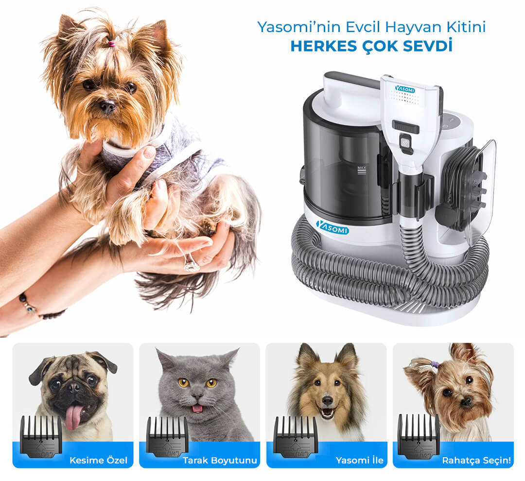 Yasomi Evcil Hayvan Bakım Kiti P1 Pro