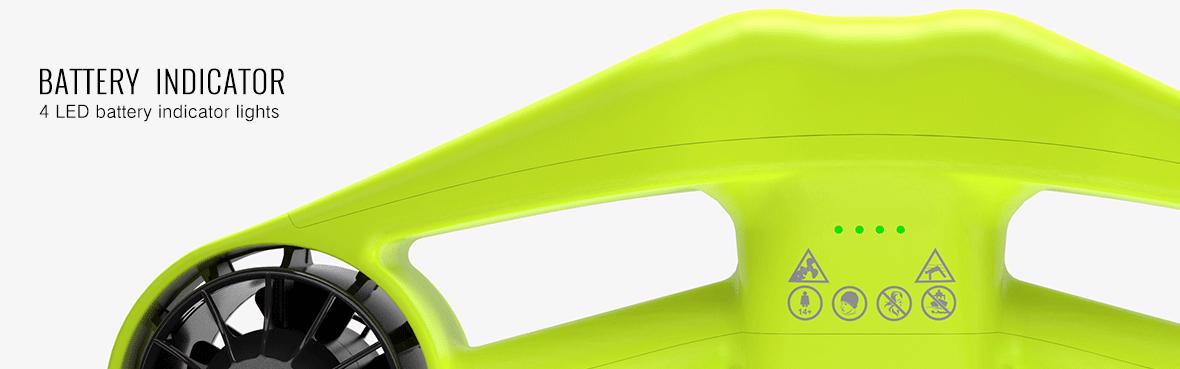 ASIWO Turbo Seascooter - Battery Indicator asiwo-turbo-seascooter-battery-indicator