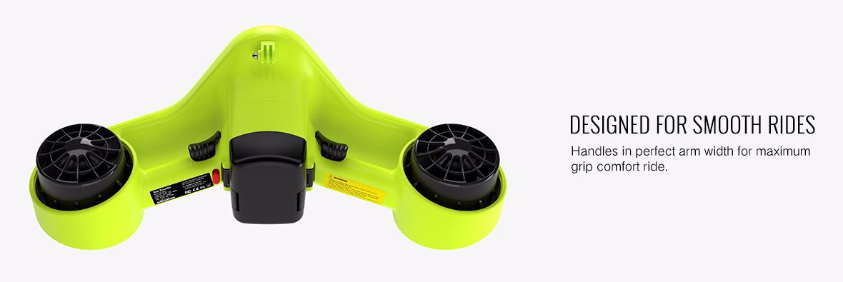 ASIWO Turbo Seascooter - Designed for Smooth Rides asiwo-turbo-seascooter-user-friendly-handles
