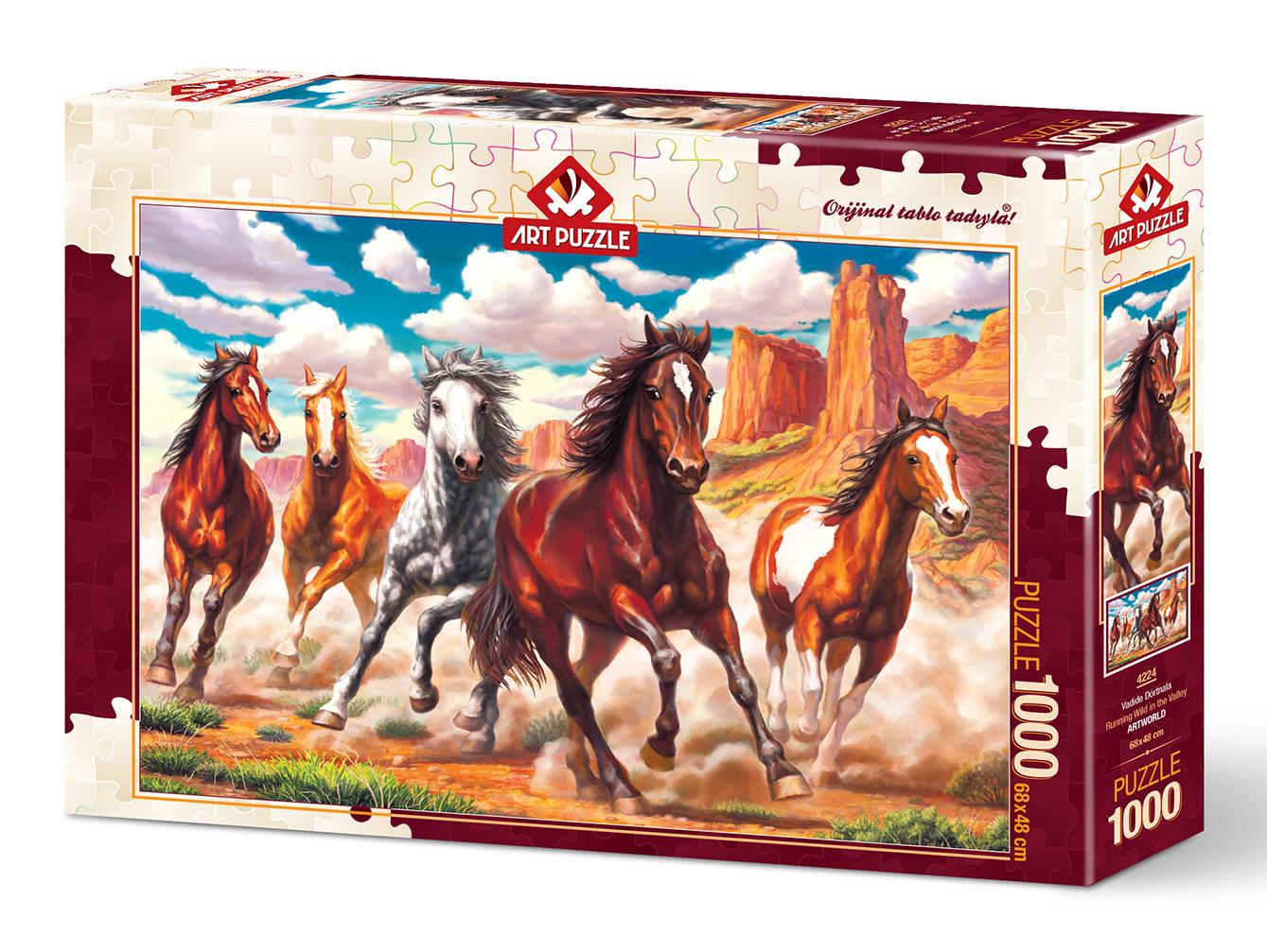 Art Puzzle 4224 Vadide Dörtnala 1000 Parça Puzzle