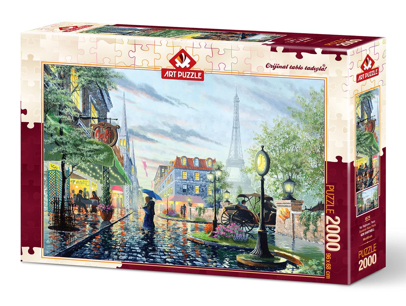 Art Puzzle 4574 Yaz Yağmuru, Paris 2000 Parça Puzzle