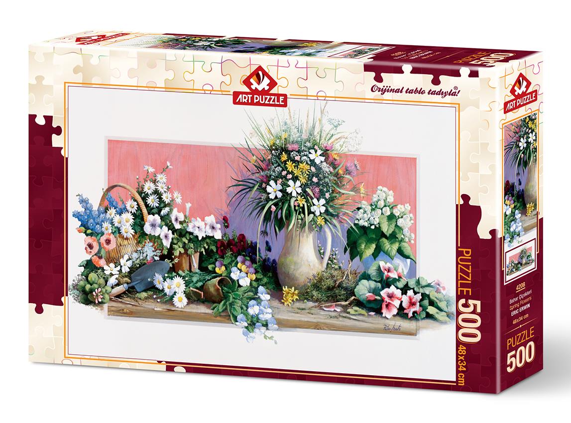 Art Puzzle Bahar Çiçekleri 500 Parça Puzzle- Çiçeksepeti