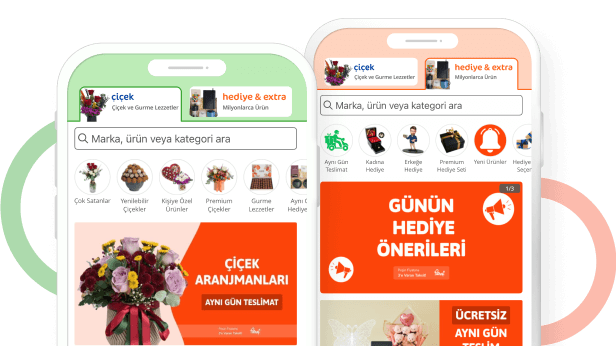 Çiçeksepeti Uygulama Ekranı